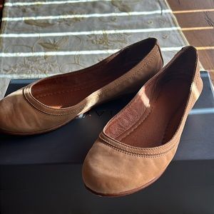 Frye suede flats.